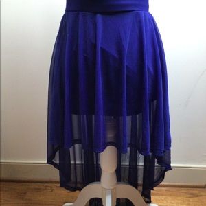 High low skirt